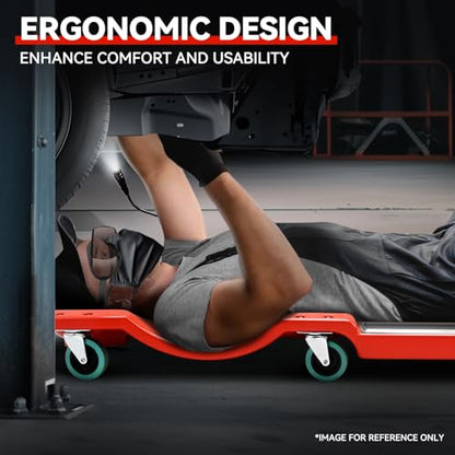 40 in Low Profile Car Rolling Mechanic Creeper