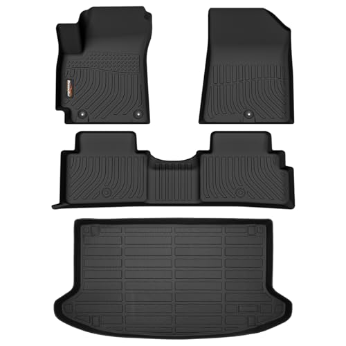 Floor Mats & Upper Cargo Liner Set for Kia Soul 2025 2024 2023 2022 2021 2020