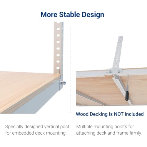 4x8 Overhead Garage Storage Rack (2 Count)