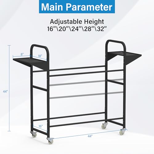 Tire Storage Rack 44" x 44" x 18" with Anti