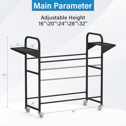 Tire Storage Rack 44" x 44" x 18" with Anti