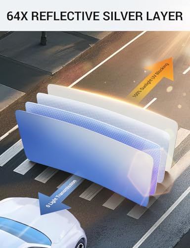 Custom Fit Car Windshield Sun Shade for 2014
