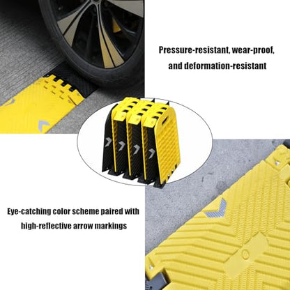 Portable 10ft Speed Bump Reflective Heavy Non
