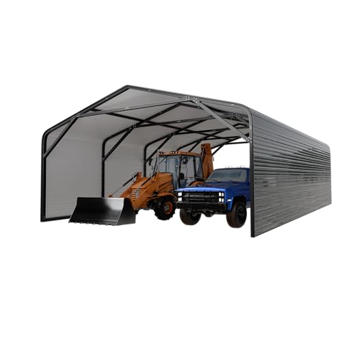 Military Grade Metal Carport 20x20 FT