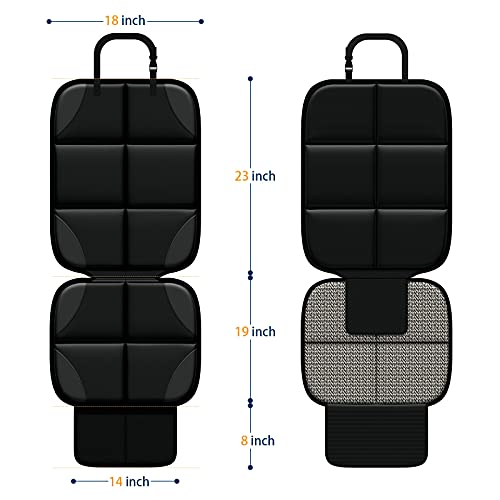 Car Seat Protector MHO+All 2 Pack Auto for Child Baby Car Seats (2 Count)