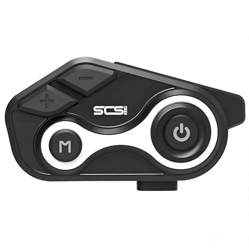 Motorcycle Bluetooth Intercom 1000m 2 Riders Motorbike Helmet Communication System Headset Universal Wireless Interphone (2 Count)