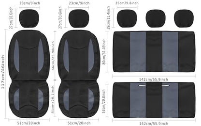 Waterproof Car Seat Cover Full Seats