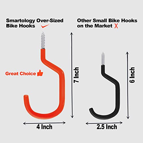 Bike Storage Hook (4 Count)