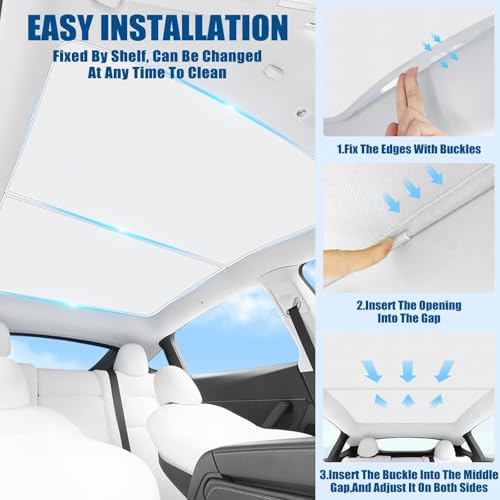 Roof Sunshade for Model Y Juniper 2025 2026