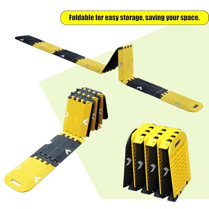Portable 10ft Speed Bump Reflective Heavy Non