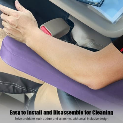 2PC Car Front Seat Armrest Covers