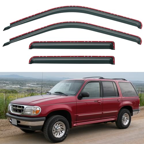 in Channel Window Visors Rain Guards for 1991