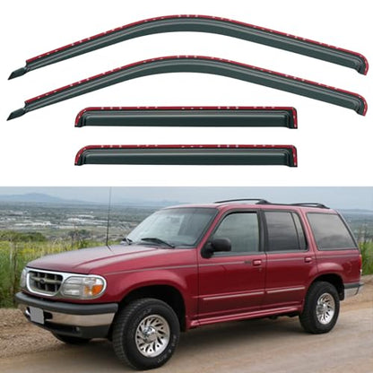 in Channel Window Visors Rain Guards for 1991