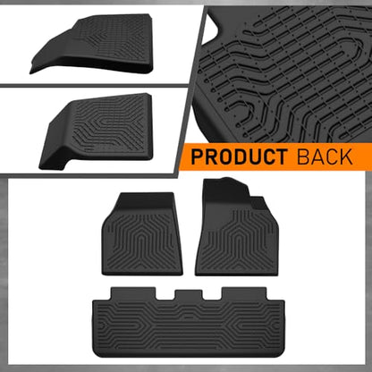 TPE Floor Mats Fit Tesla Model Y 2020