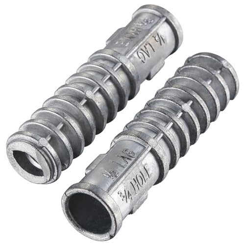 100pcs) 5/16 * 1-3/4 Lag Shield Anchor Long Zinc Alloy Bolts Concrete Anchors, Zinc Alloy Masonry Anchors Hole (100 Count)