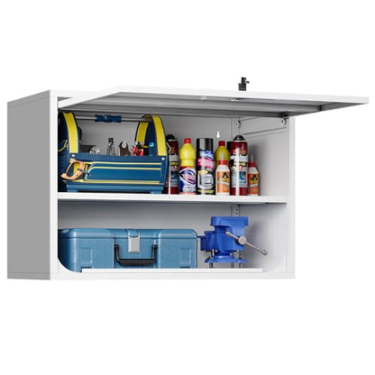 Bathroom Wall Cabinet Medicine Cabinet Over The Toilet Storage Upper Storage Cabinet Metal Wall Cabinet Garage Assembly Required White