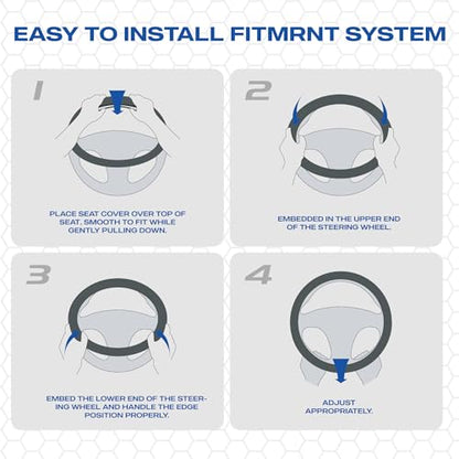 Memory Foam Steering Wheel Cover