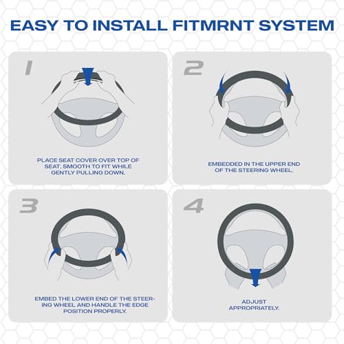 Memory Foam Steering Wheel Cover