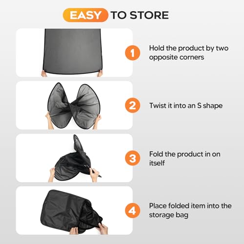 Sunroof Sun Shade for Chevrolet Silverado EV 2024 2025 2026 Breathable Mesh Car Roof Cover Quick Install UV Sun Protection Auto Foldable Moonroof Accessories