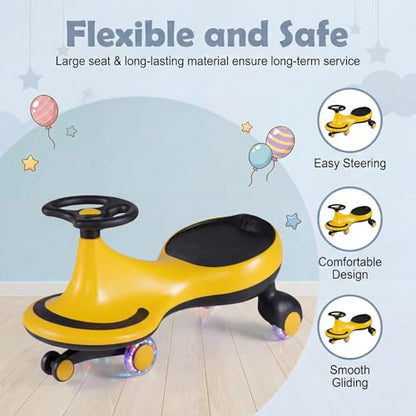 Wiggle Car 2 in 1 Swing Car for Kids
