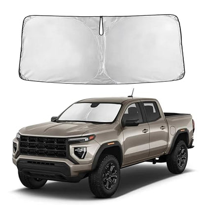 Windshield Sun Shade Fit for 2023 2024 2025 GMC Canyon