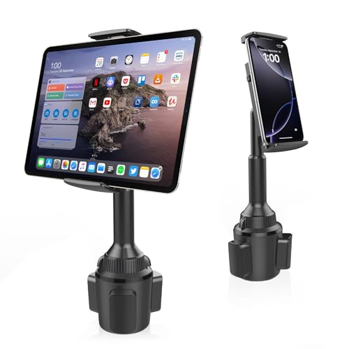 Sturdy Cup Holder Tablet Mount for Car
