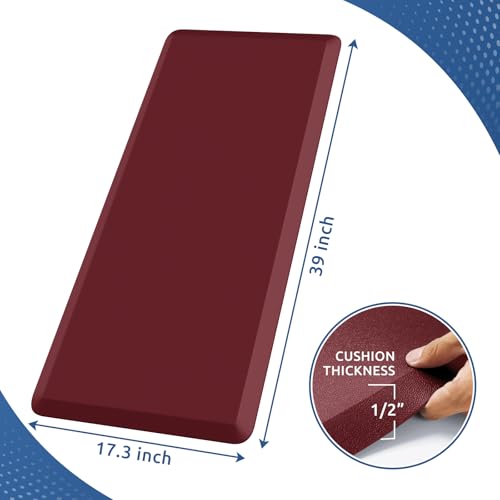 Kitchen Mat Cushioned Anti Fatigue Rug Standing and Comfort Floor Mats