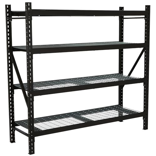 4 Tier Industrial Steel Shelving Unit