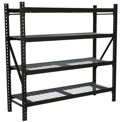 4 Tier Industrial Steel Shelving Unit
