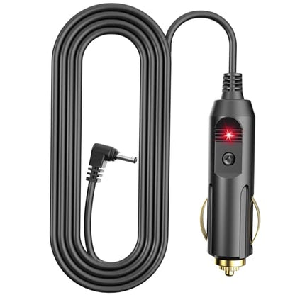 12V Car Charge DC3.5 Radar Detector Power Cord for Cobra