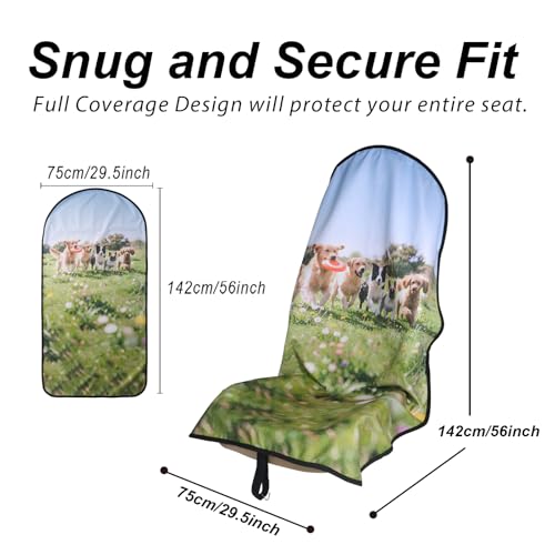 Car Seat Cover Protector Front Seats