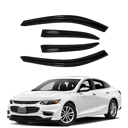 Out Channel Visors Compatible with Chevy Malibu 13 (4 Count)