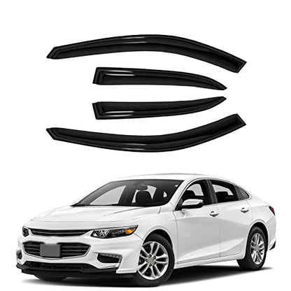 Out Channel Visors Compatible with Chevy Malibu 13 (4 Count)