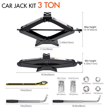 Scissor Car Jack 3 Ton