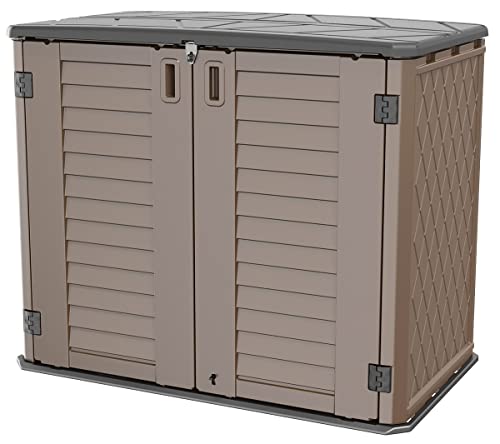 Horizontal Resin Storage Shed