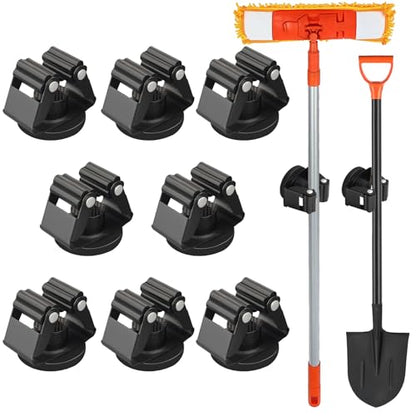 Magnetic Broom Holders (8 Count)