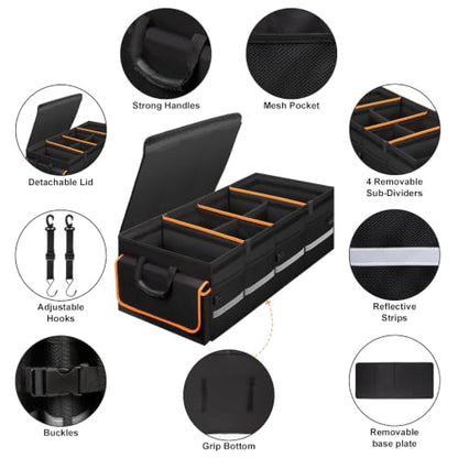Car Trunk Organizer and Storage for Car