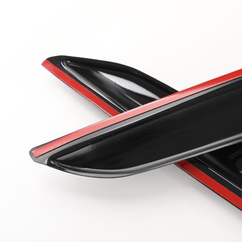 Outside Mount Window Visors Rain Guards for Honda Civic 4Dr Sedan 2022 (4 Count)