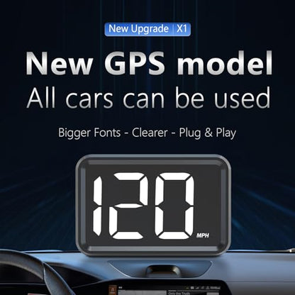 GPS Digital Speed Meter with MPH