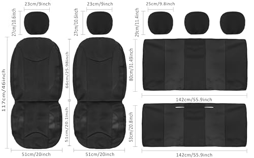 Waterproof Car Seat Cover Full Seats