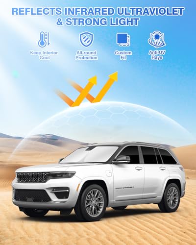 Windshield Sun Shade for 2022 (8 Count)