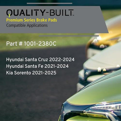 Front Ceramic Brake Pads