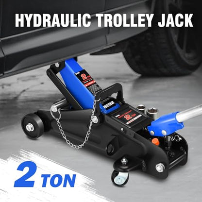 Floor Jack with Socket and Lock