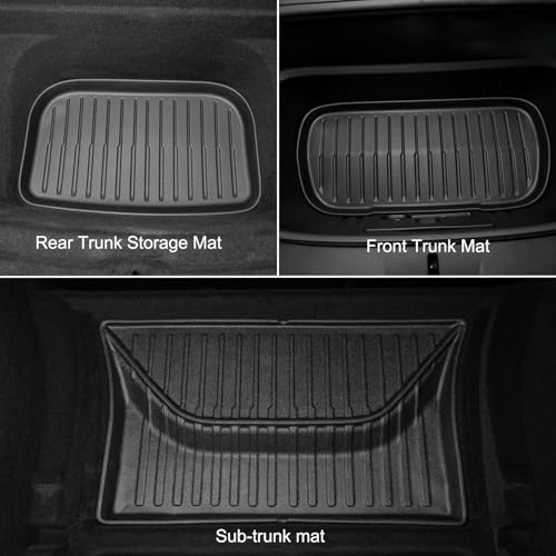 10PCS Tesla New Model Y Juniper 2026 Floor Mats & Accessories (10 Count)