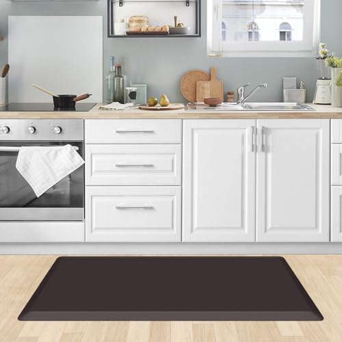 0.8" Thick Kitchen Mat Cushioned Anti Fatigue Rug Comfort Floor Mats