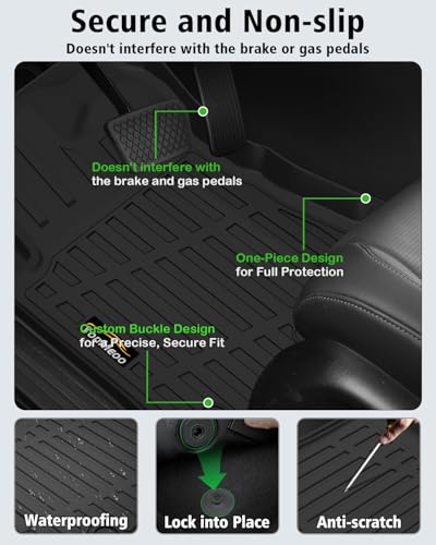 Floor Mats & Cargo Liner Custom Fit for Ford Mustang 2026 2025 2015