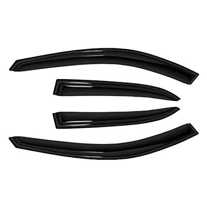 Out Channel Visors Compatible with Chevy Malibu 13 (4 Count)
