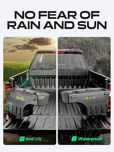 Passenger Side Truck Bed Storage Tool Box for Chevy