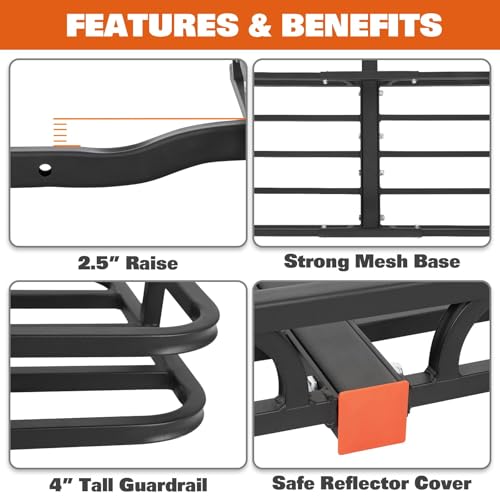 Hitch Cargo Carrier Basket for SUV