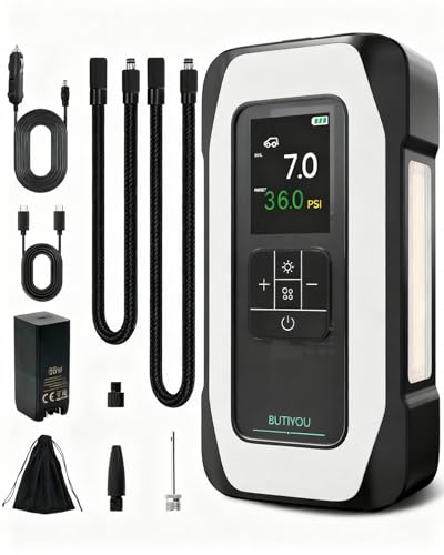 BY01 Tire Inflator Portable Air Compressor
